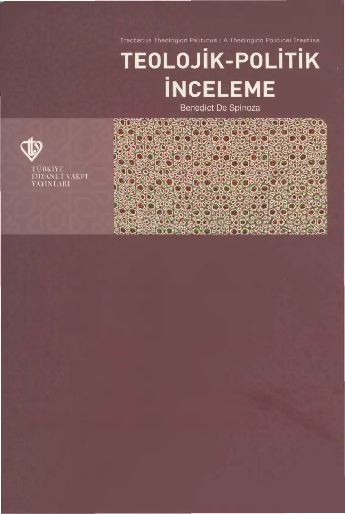 Teolojik-Politik İnceleme — Benedict De Spinoza