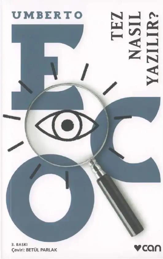 Tez Nasıl Yazılır? — Umberto Eco