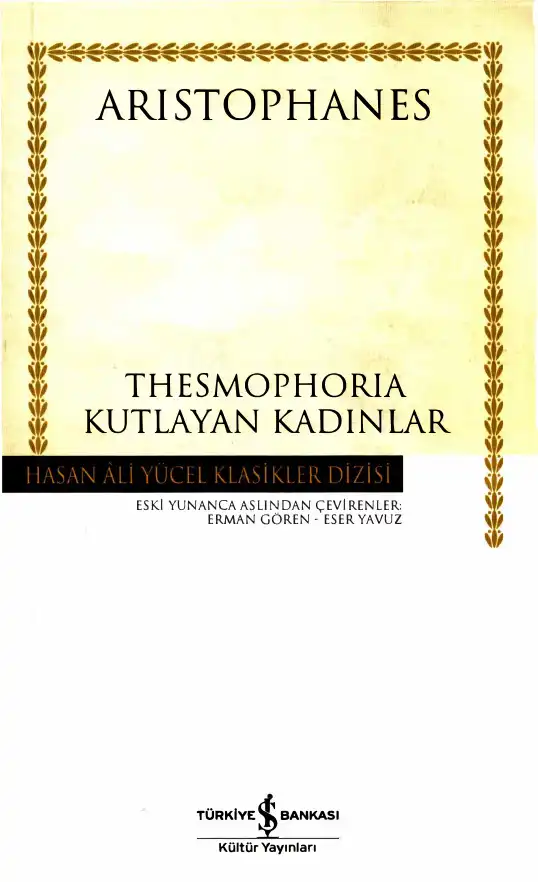 Thesmophoria Kutlayan Kadınlar — Aristophanes