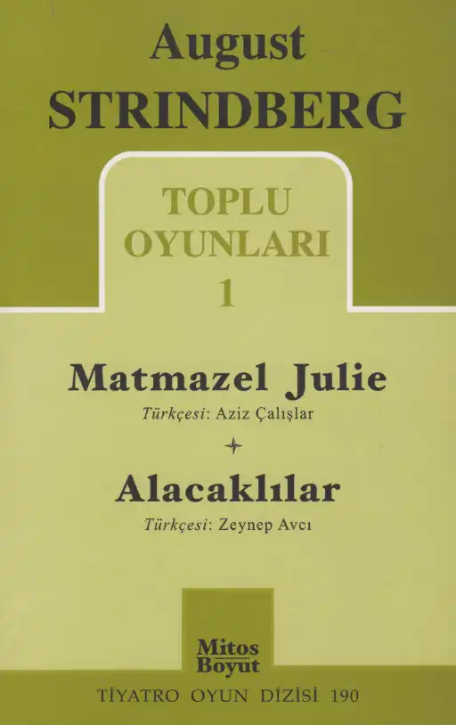 Toplu Oyunları 1 — August Strindberg