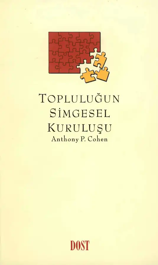Topluluğun Simgesel Kuruluşu — Anthony P. Cohen