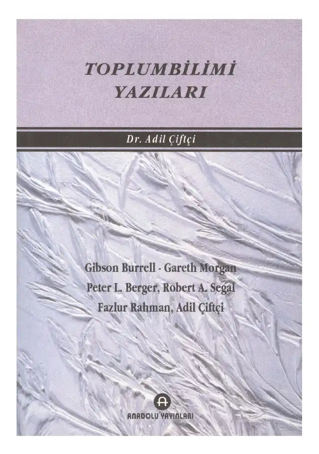 Toplumbilimi Yazıları — Adil Çiftçi