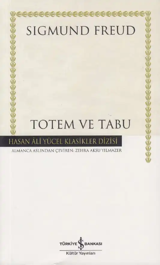 Totem ve Tabu — Sigmund Freud