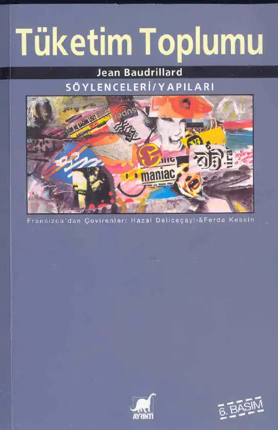 Tüketim Toplumu — Jean Baudrillard