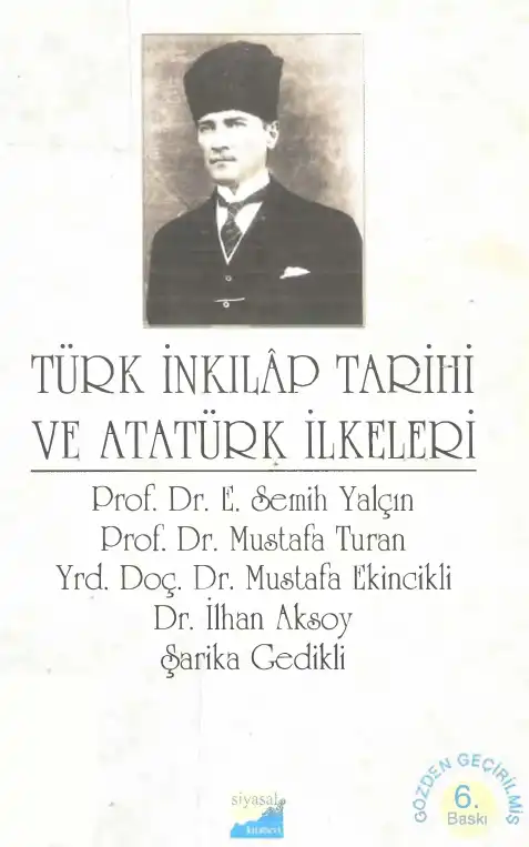 Türk İnkılap Tarihi ve Atatürk İlkeleri — E. Semih Yalçın