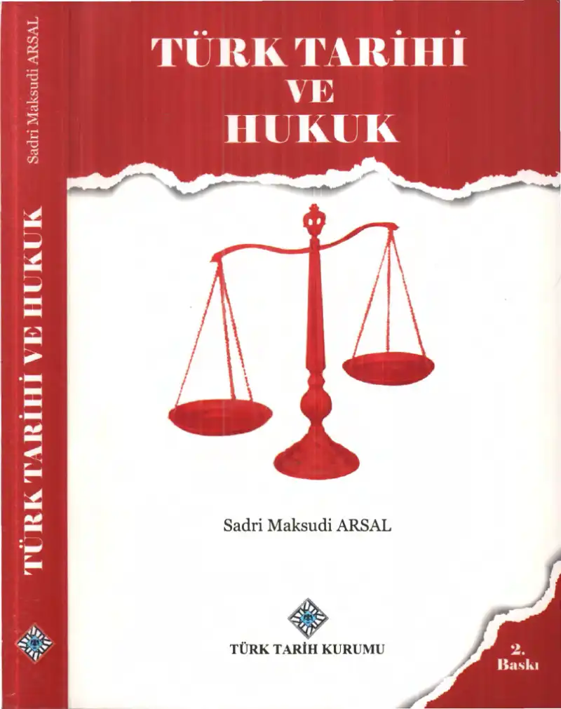 Türk Tarihi ve Hukuk — Sadri Maksudi Arsal