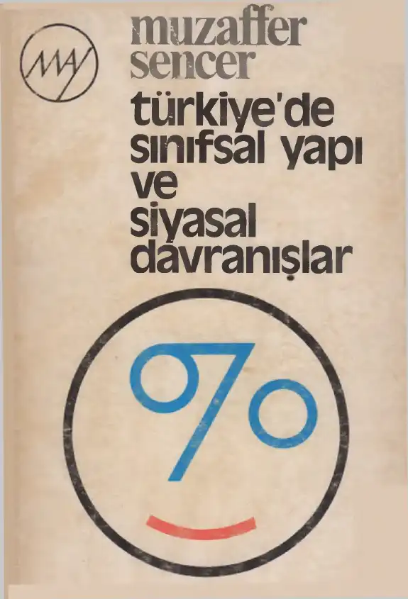 Türkiye'de Sınıfsal Yapı ve Siyasal Davranışlar — Muzaffer Sencer