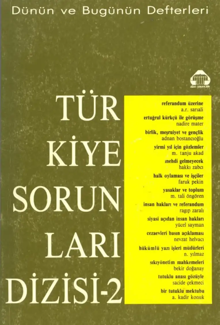 Türkiye Sorunları Dizisi 2: Alan — Ragıp Zarakolu