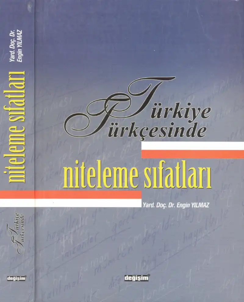 Türkiye Türkçesinde Niteleme Sıfatları — Engin Yılmaz
