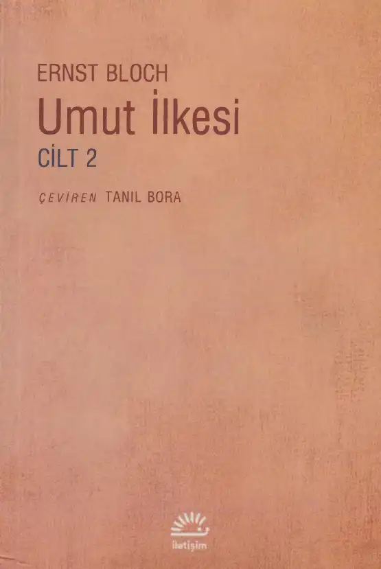 Umut İlkesi Cilt 2 — Ernst Bloch