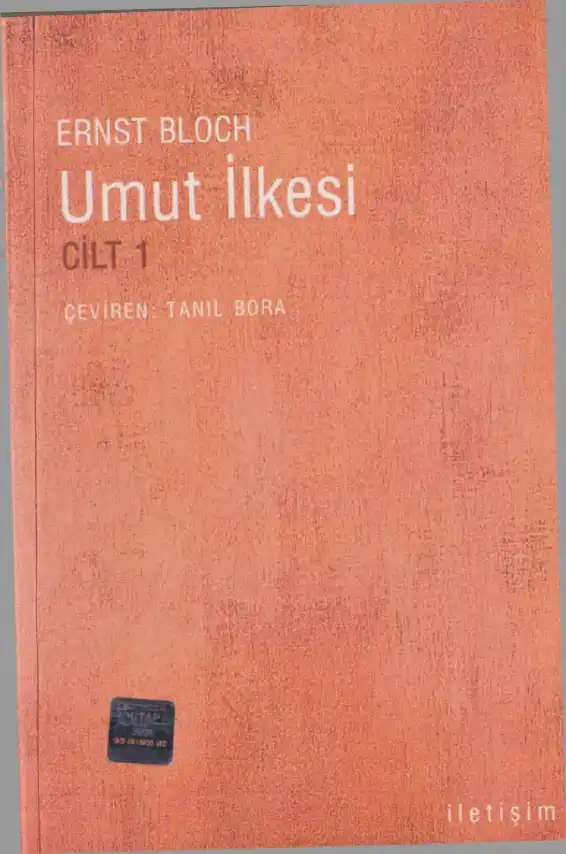 Umut İlkesi — Ernst Bloch
