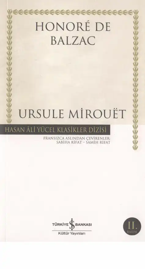 Ursule Mirouet — Honore de Balzac
