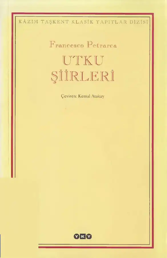 Utku Şiirleri — Francesco Petrarca
