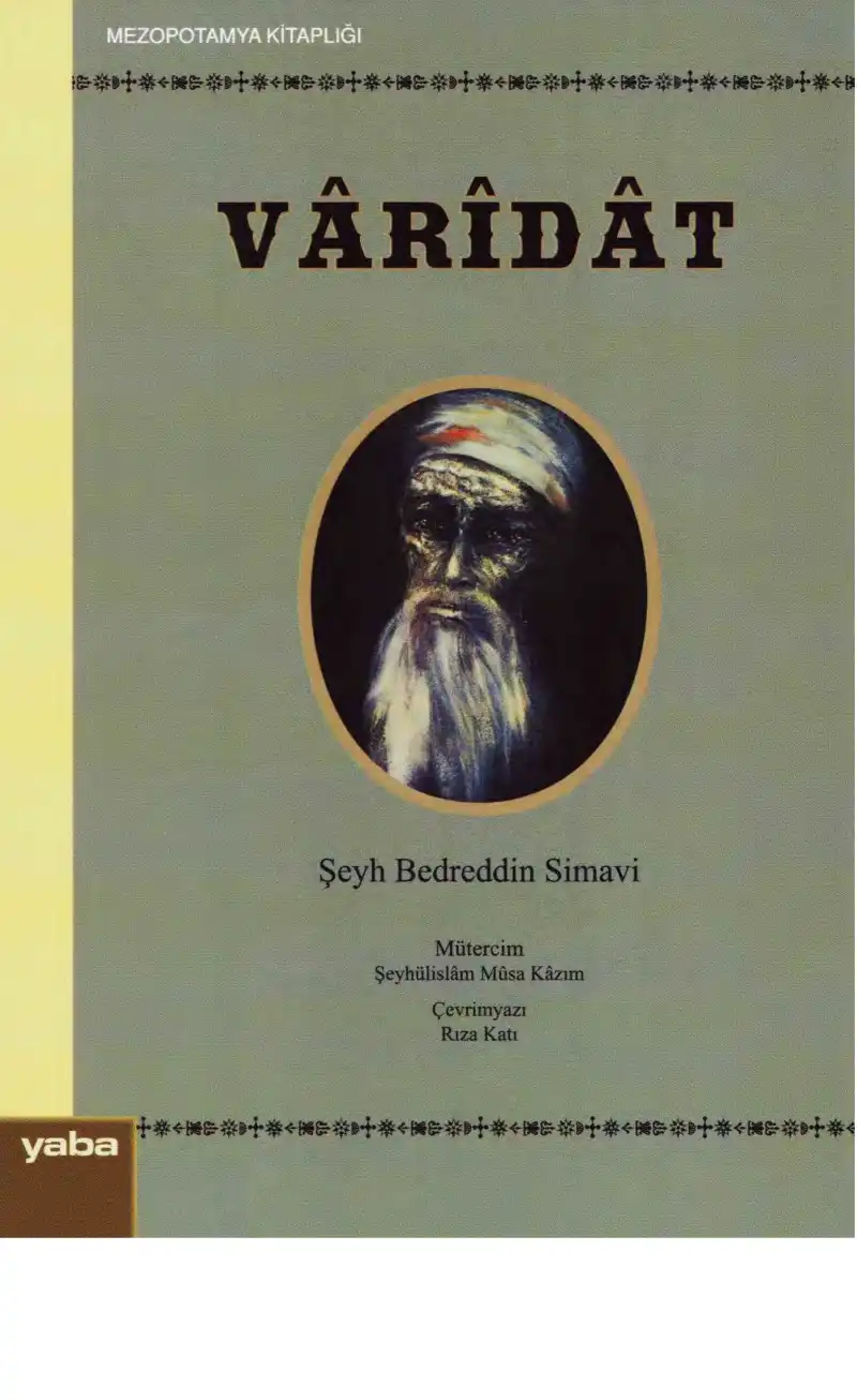 Varidat — Şeyh Bedreddin Simavi
