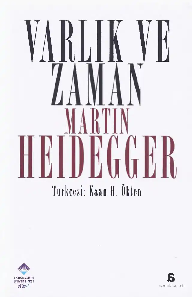 Varlık Ve Zaman — Martin Heidegger