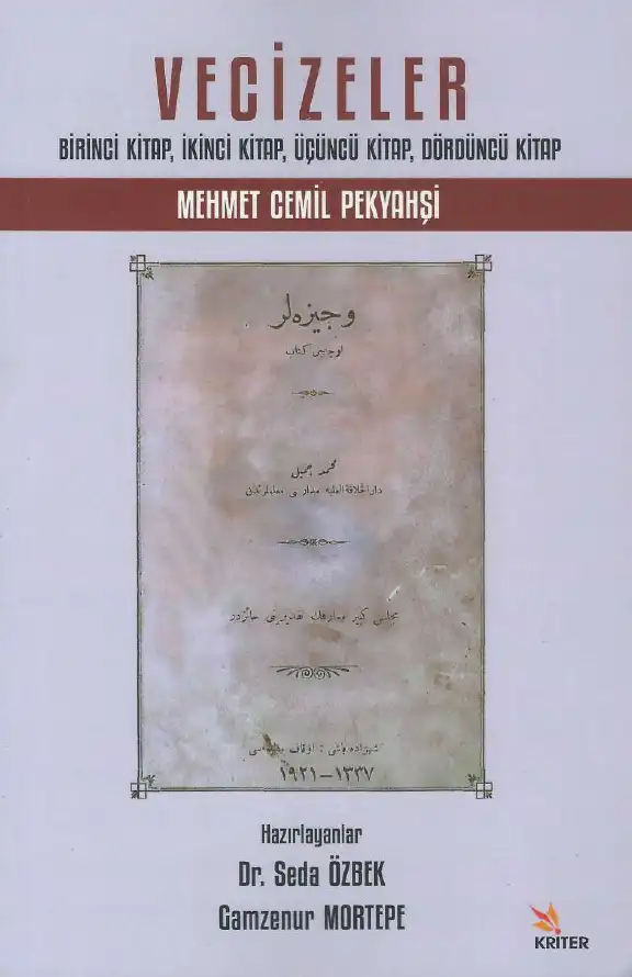 Vecizeler — Mehmet Cemil Pekyahşi