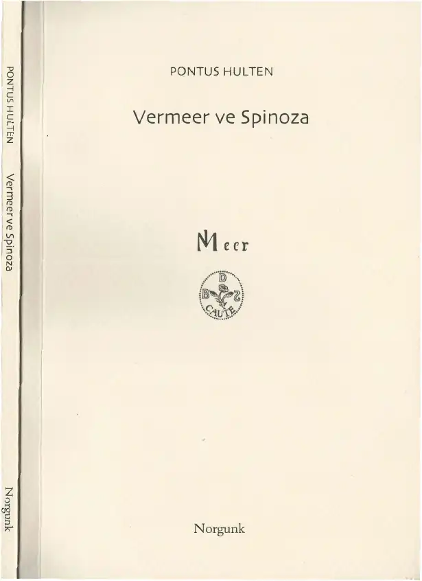Vermeer ve Spinoza — Pontus Hulten