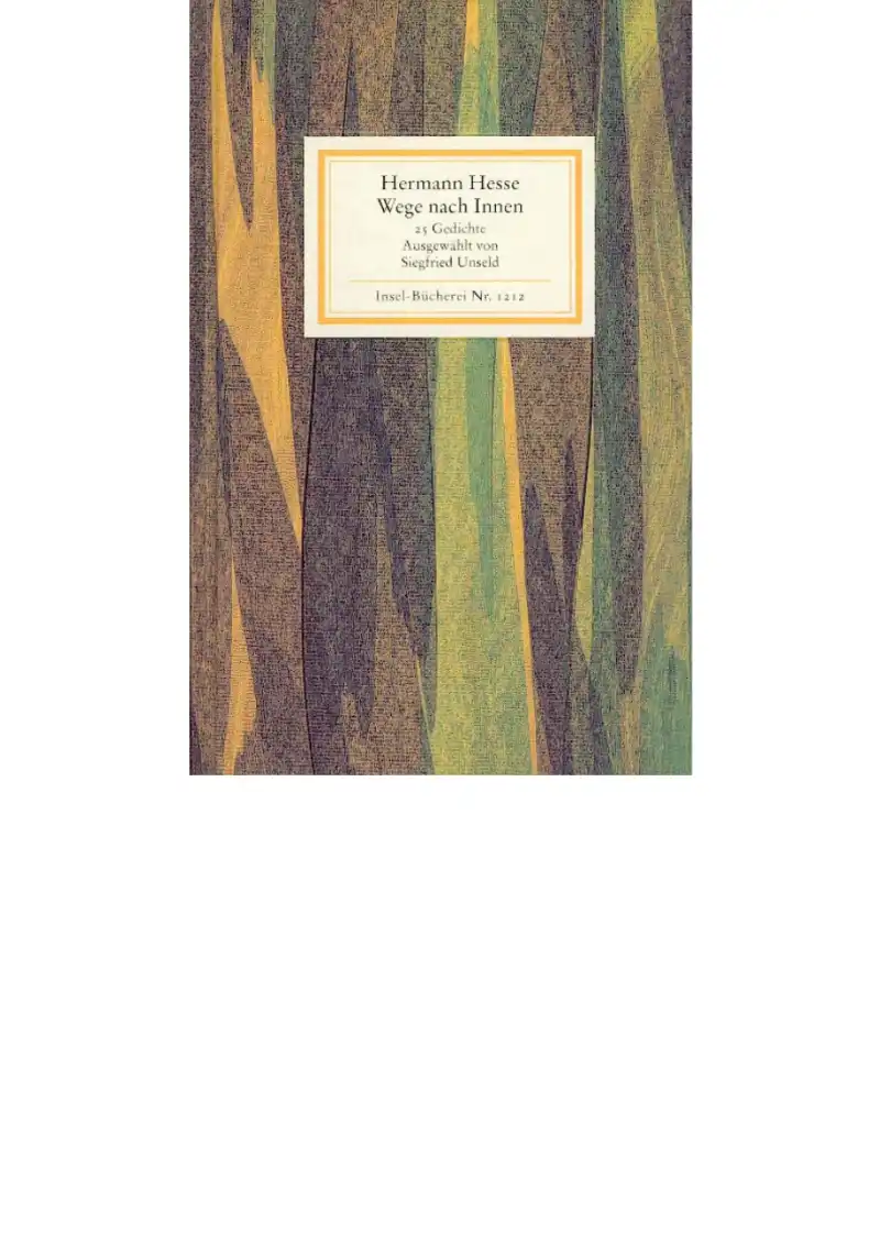 Wege nach innen — Hermann Hesse