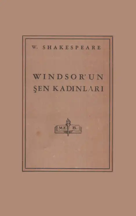 Windsor'un Şen Kadınları — William Shakespeare