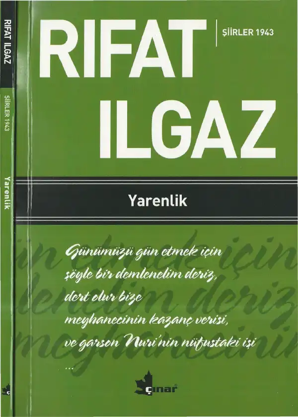Yarenlik — Rıfat İlgaz