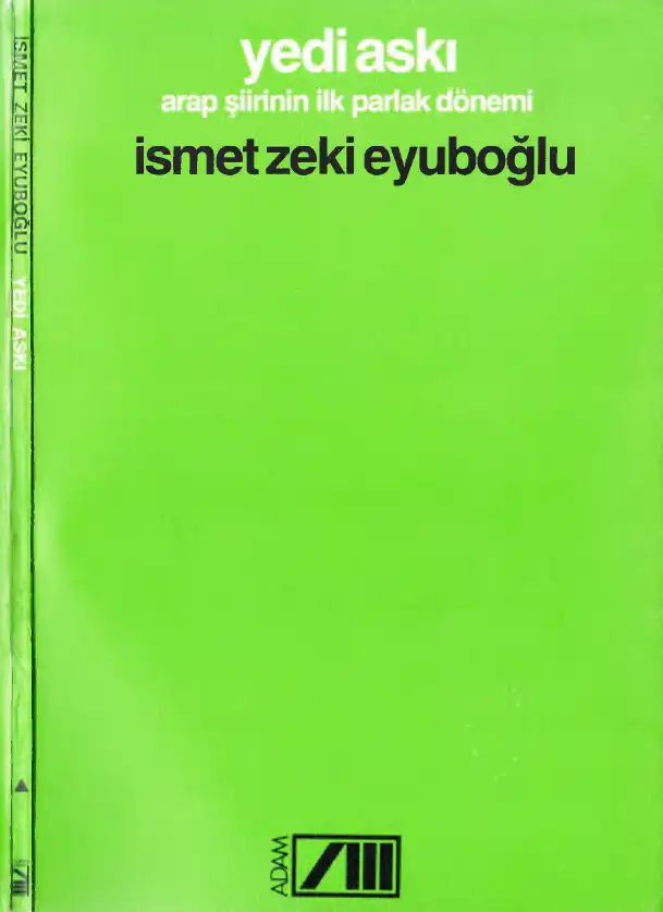 Yedi Askı — İsmet Zeki Eyuboğlu