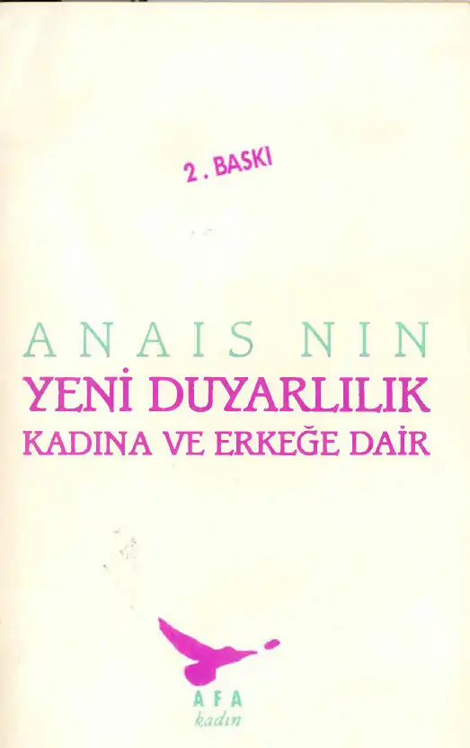 Yeni Duyarlılık — Anais Nin