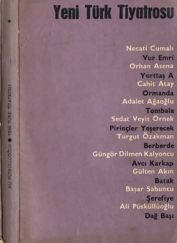 Yeni Türk Tiyatrosu Kısa Oyunlar Antolojisi — Ali Püsküllüoğlu
