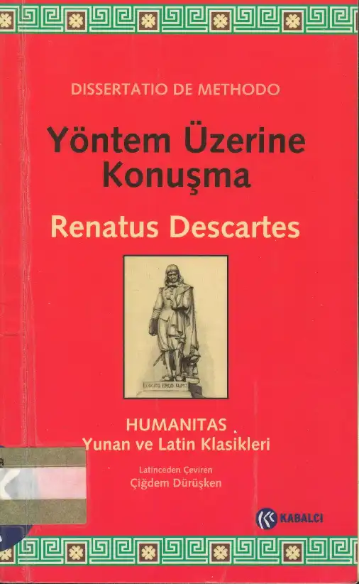Yöntem Üzerine Konuşma — Renatus Descartes