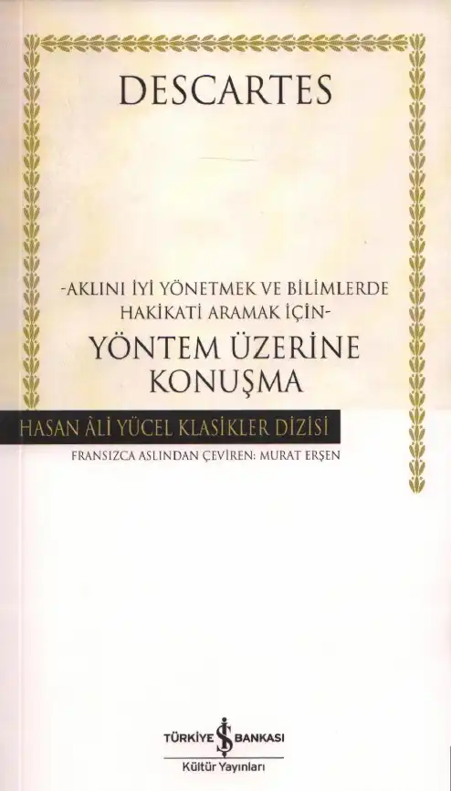 Yöntem Üzerine Konuşma — René Descartes