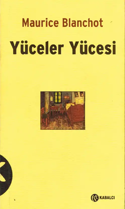 Yüceler Yücesi — Maurice Blanchot