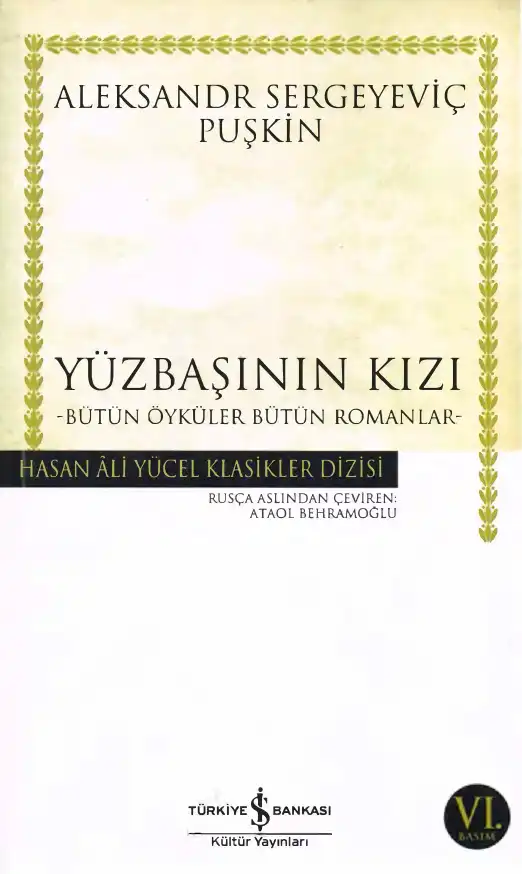 Yüzbaşının Kızı — Aleksandr Sergeyeviç Puşkin