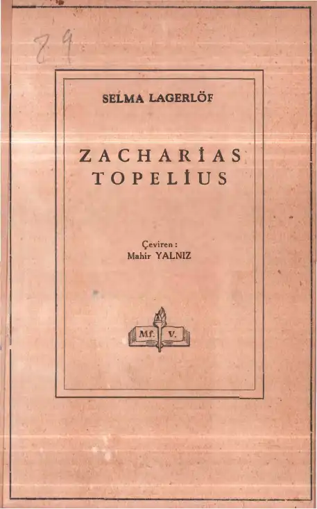 Zacharias Topelius — Selma Lagerlöf