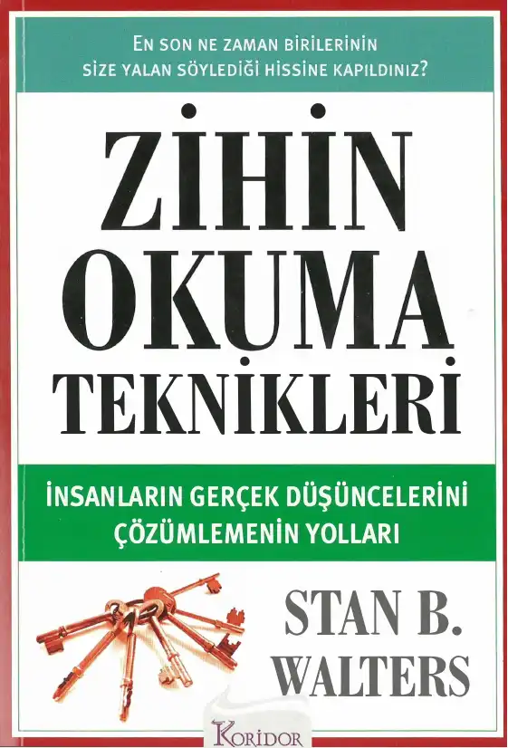 Zihin Okuma Teknikleri — Stan B. Walters