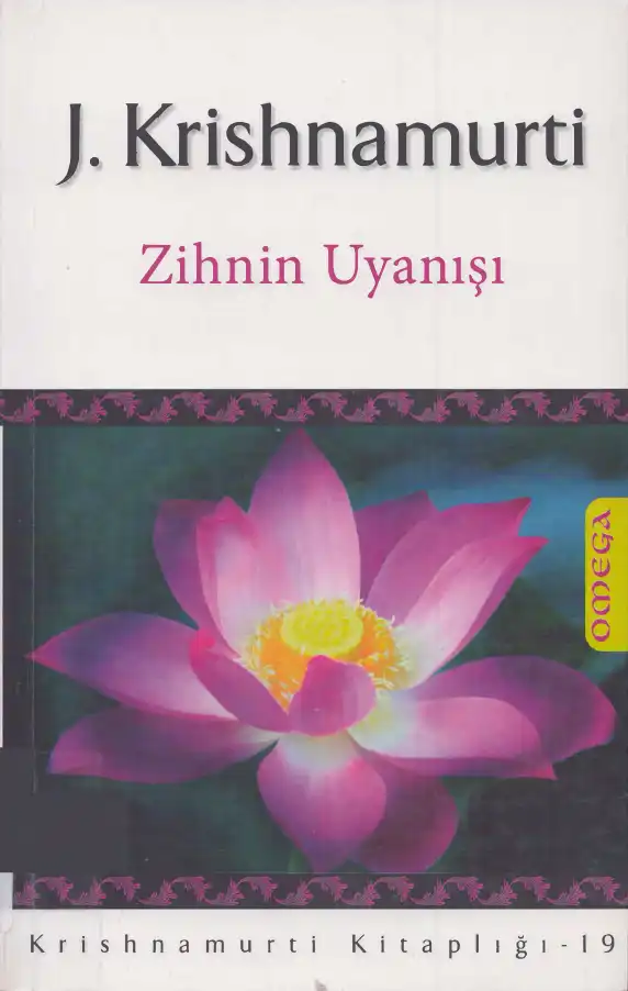 Zihnin Uyanışı — Jiddu Krishnamurti