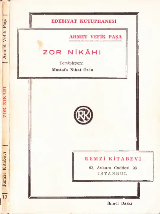Zor Nikahı — Ahmet Vefik Paşa